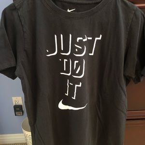 Black Nike “Just Do It” tee